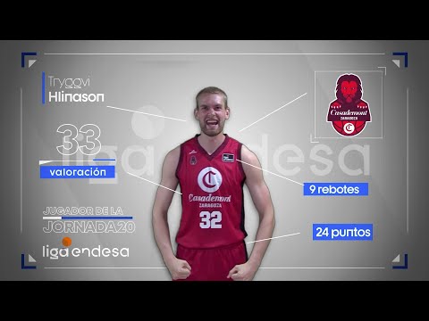 Tryggvi Hlinason, Jugador de la Jornada 20 | Liga Endesa 2020-21