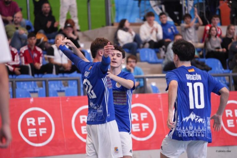 Segunda victoria de Aragón sub-19, esta vez ante Ceuta, en un duelo muy disputado (4-5)