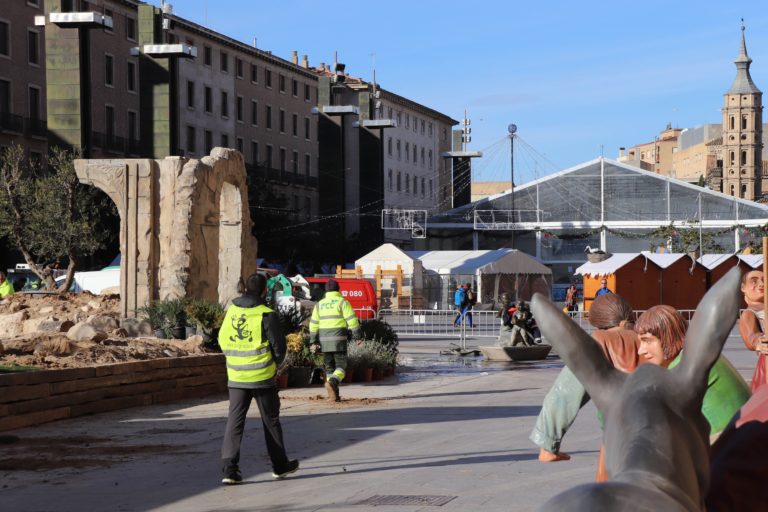 El Ayuntamiento montará el Belén de Navidad en la Plaza del Pilar