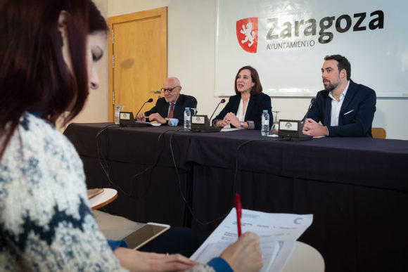 Sara Fernández presenta el concierto que ofrecerá la Orquesta Clásica de España el próximo 28 de enero en el Auditorio de Zaragoza.