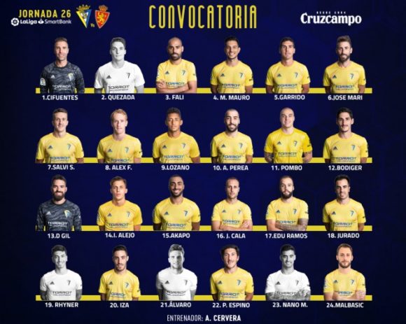 Los veinte de Cervera