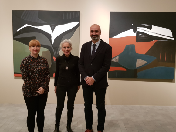 La artista oscense Teresa Ramón realizará visitas guiadas a su exposición ‘La jaula se ha vuelto pájaro’ en el IAACC Pablo Serrano