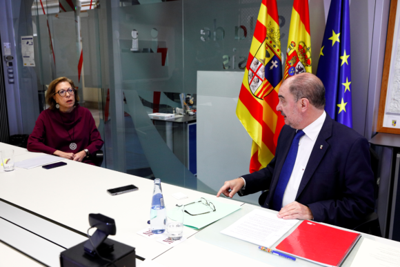 Ventura asegura que Aragón podrá asumir a todos sus enfermos.
