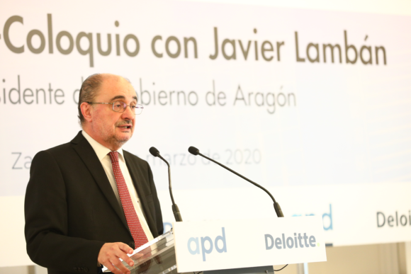 Lambán: “A Aragón le puede ir mejor que al resto de España en los próximos años”