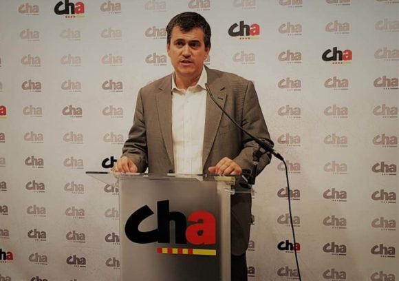 CHA reclama que en el reparto de financiación adicional por el COVID19, se tengan en cuenta la singularidad demográfica y territorial de Aragón