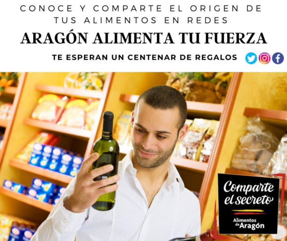 El Gobierno de Aragón lanza el concurso «Aragón Alimenta tu Fuerza» a través de las redes sociales