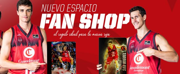 Basket Zaragoza estrena su Fan Shop