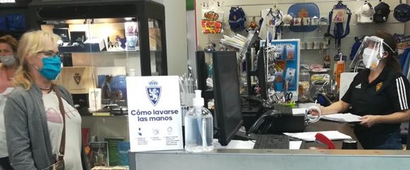 Medidas excepcionales de higiene en la tienda oficial