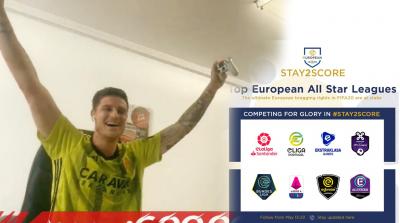 Carlos Vigaray, protagonista en el triunfo del torneo de FIFA #Stay2Score