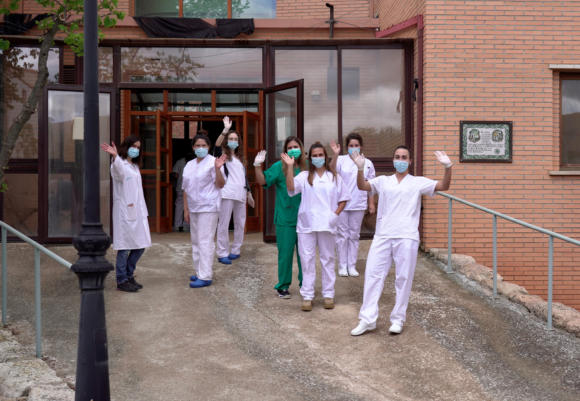 El centro Covid-19 de Alfambra cierra sus puertas después de un mes y medio de servicio en la pandemia