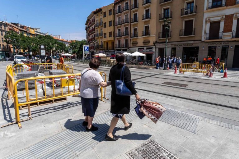 Finalizan las obras en César Augusto