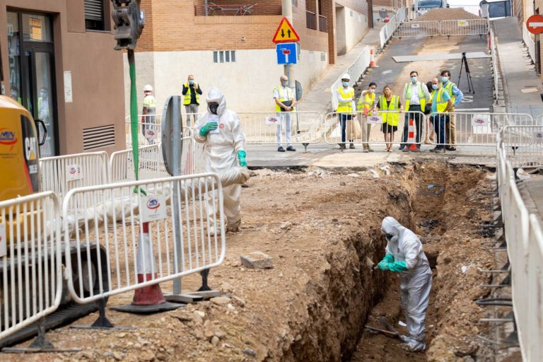 Se renueva el colector de Valdefierro