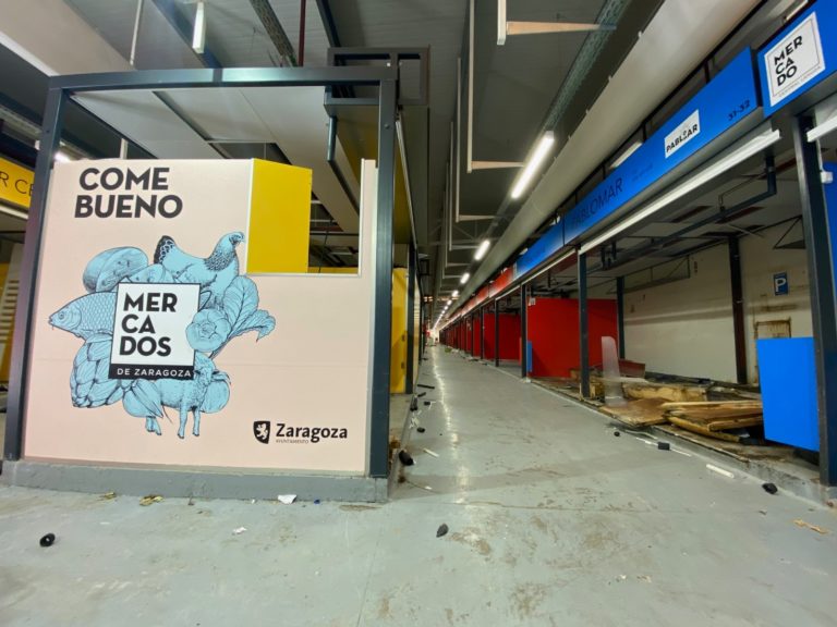 Comienzan las obras de desmontaje del Mercado Central provisional