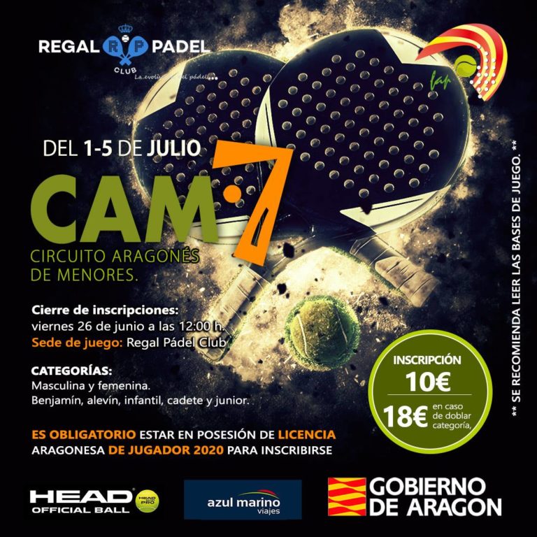 Estos son los resultados del CAM7, primer torneo de pádel tras el parón