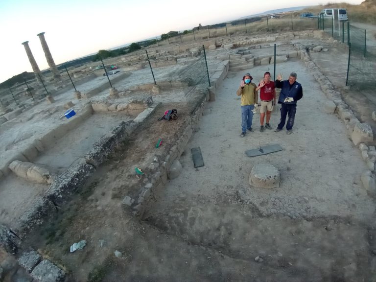 Nuevos hallazgos en el yacimiento arqueológico de Los Bañales, en Cinco Villas