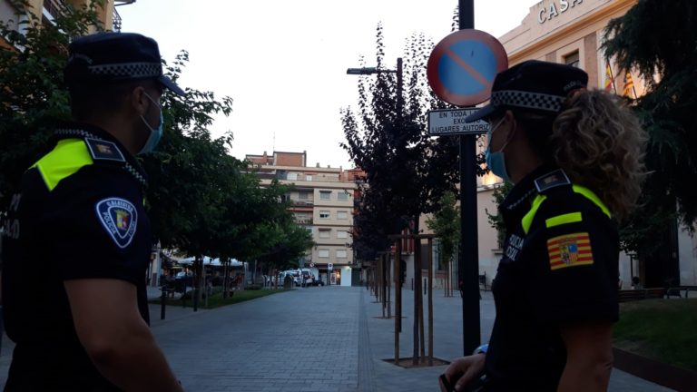 La Policía Local de Calatayud impone más de 40 denuncias por no llevar mascarilla
