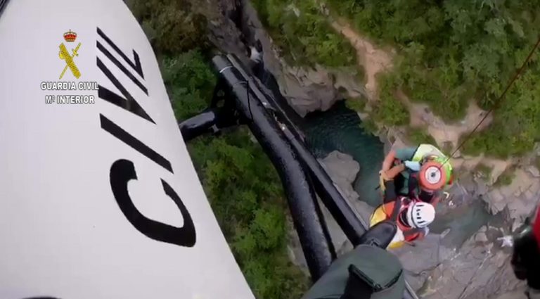 Fin de semana sin lesionados graves en Los Pirineos
