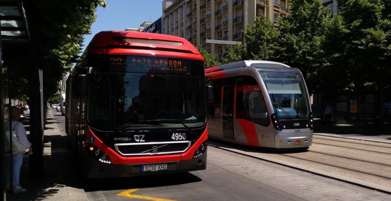 El transporte público urbano de Zaragoza ha perdido 32,5 millones de usos desde el inicio de la crisis del COVID-19