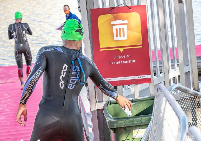 Presencia destacada de aragoneses en el Campeonato de España de Triatlón Sprint en Pontevedra