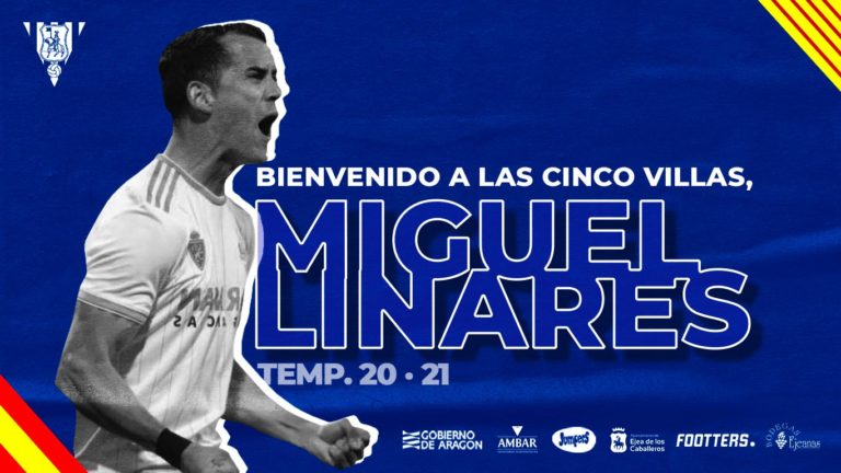 La SD Ejea hace oficial el fichaje de Miguel Linares