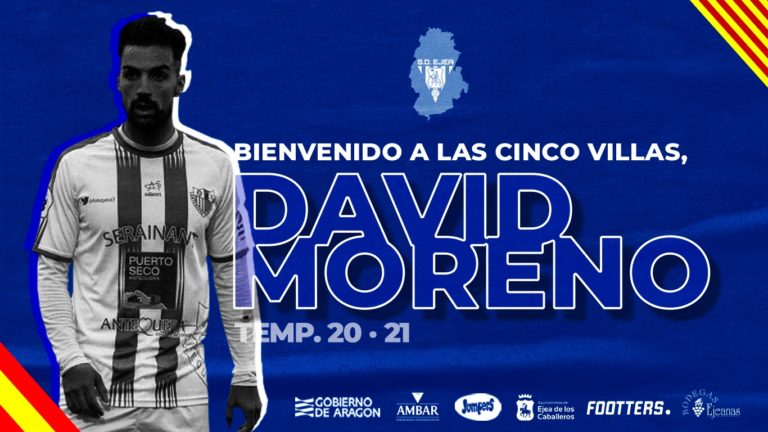 David Moreno, tercer fichaje de la SD Ejea