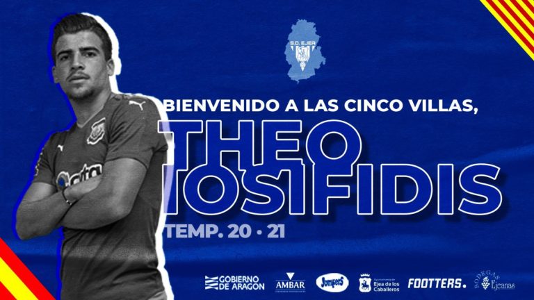 El atacante Theo Iosifidis se incorpora a la SD Ejea