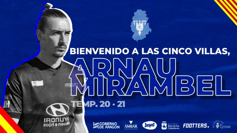 La SD Ejea sigue reforzando su plantilla con Arnau Mirambel