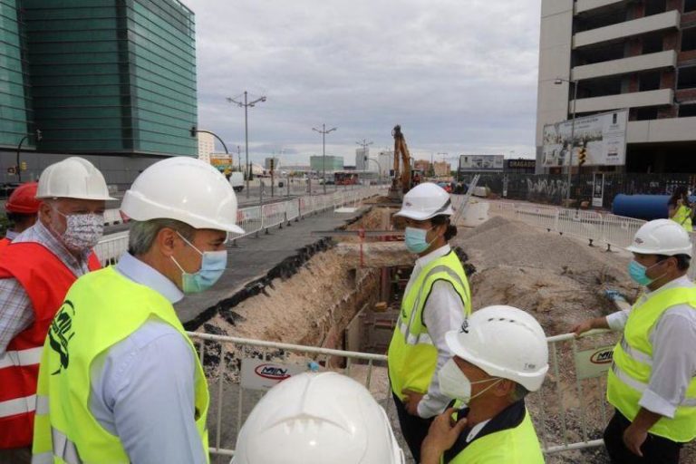 Las obras de renovación de la gran tubería de agua de la Avenida Navarra entran en su segunda fase