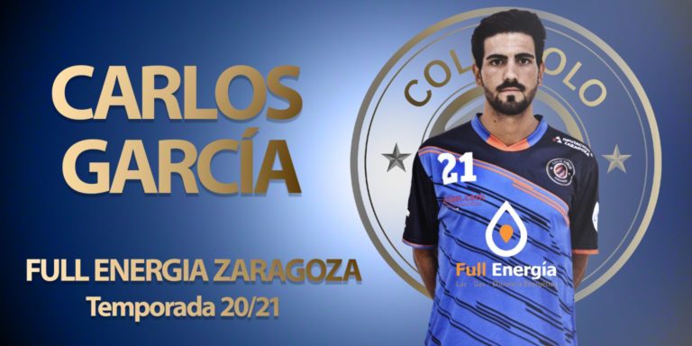 Carlos García renueva una temporada más con Colo Colo Zaragoza
