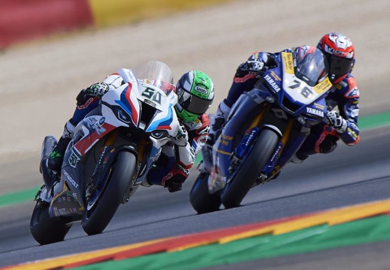 Aliaga asiste al Campeonato del Mundo de Superbikes