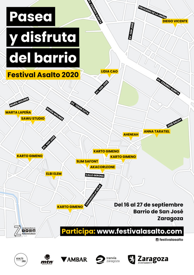 El Festival Asalto vuelve con más artistas y propuestas de participación para el público