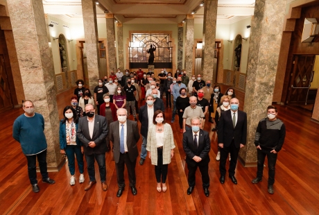 53 asociaciones del ámbito del aragonés y el catalán de Aragón han suscrito un compromiso de trabajo conjunto con la Dirección General de Política Lingüística