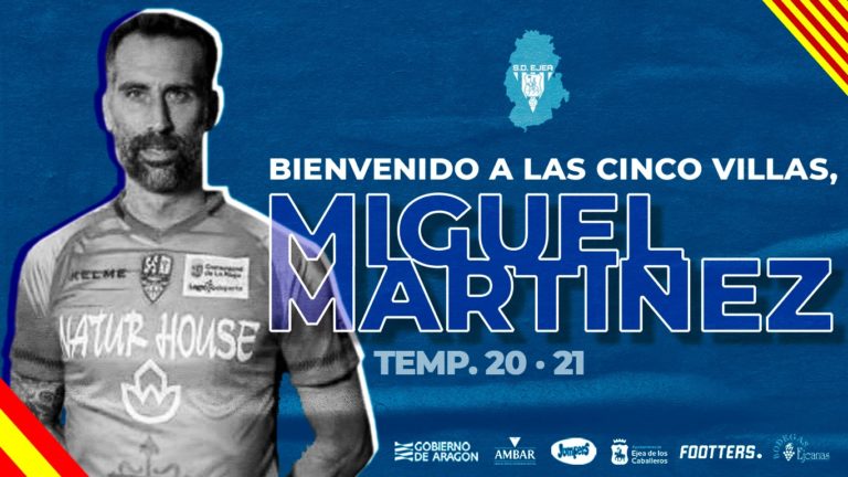 Miguel Martínez suma experiencia para la SD Ejea