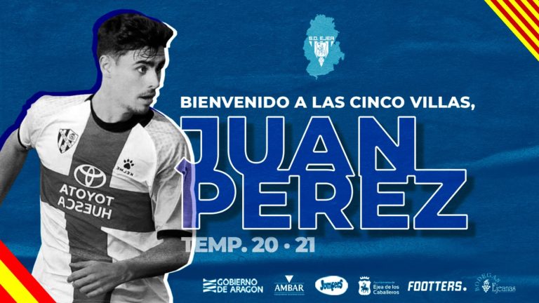 Juan Pérez,última incorporación de la SD Ejea