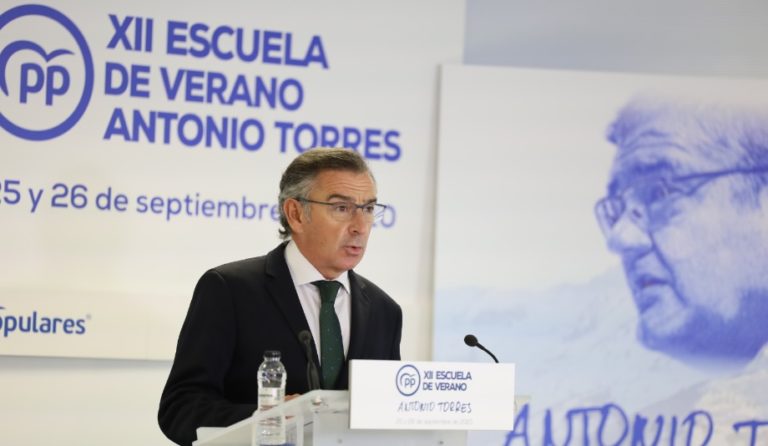 Beamonte: “En los peores momentos tenemos un gobierno que intenta dinamitar nuestro modelo de convivencia por la puerta de atrás”