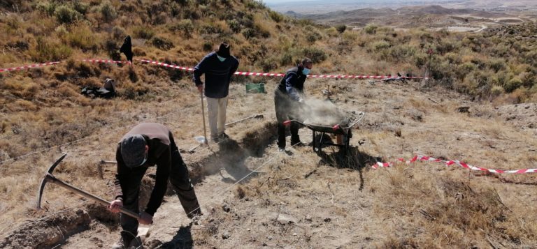 Farlete inicia trabajos de exhumación en una cuneta donde podrían encontrarse varios cuerpos de la época de la Guerra Civil