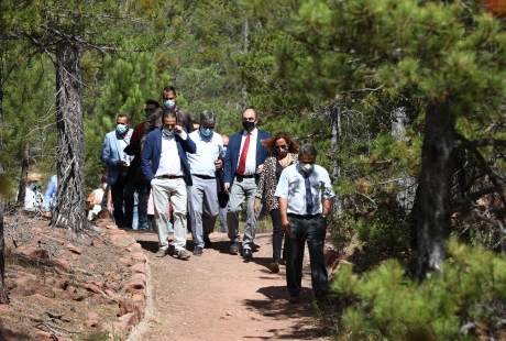 El Presidente de Aragón pone en valor el músculo del turismo de interior que ha capeado la temporada pese al azote de la pandemia