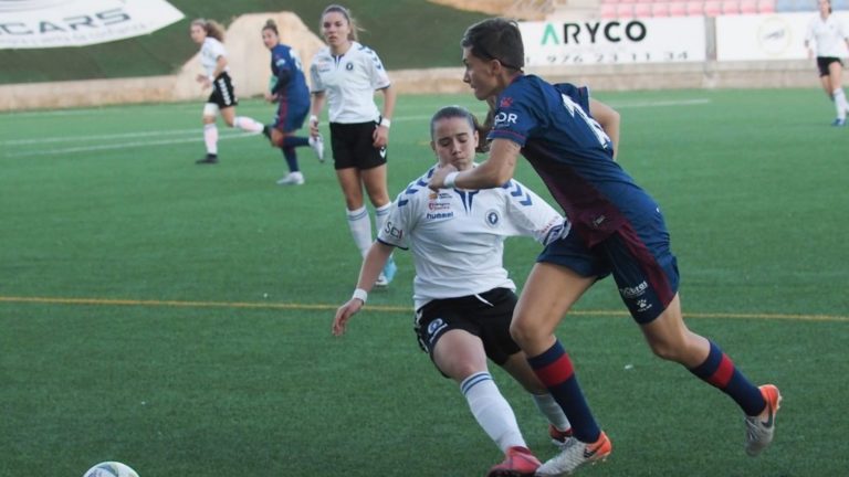 La SD Huesca Femenino se lleva el derbi ante el Zaragoza CFF B (2-0)