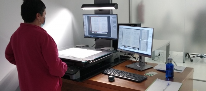El Gobierno de Aragón reinicia la digitalización de 800 libros registrales en los partidos judiciales de Huesca y Calatayud
