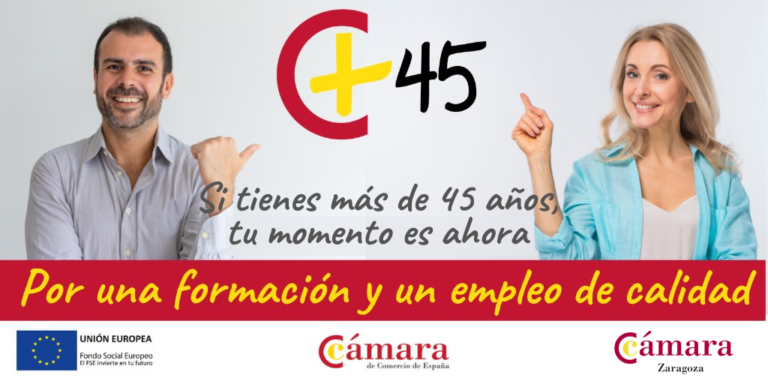 Las Cámaras de Comercio ponen en marcha el Programa 45+ para desempleados