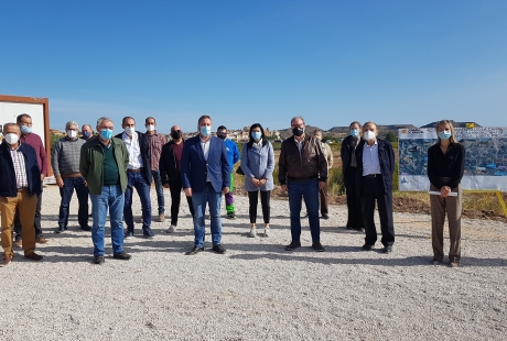 Soro destaca la importancia del acondicionamiento de la carretera A-1412 para mejorar el eje del Matarraña