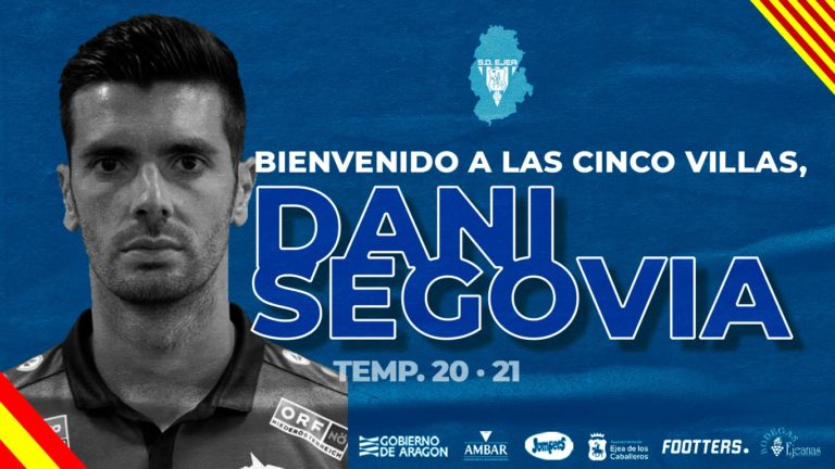 Dani Segovia, experiencia para la delantera de la SD Ejea