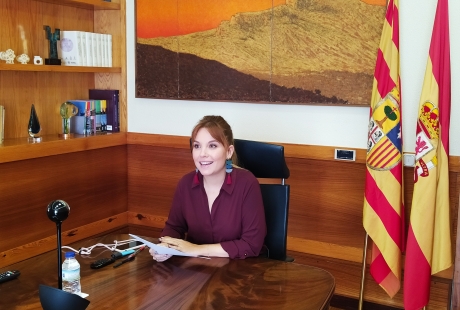 La líder de Podemos Aragón  critica la inacción de Pedro Sánchez ante la crisis energética  y el despropósito de su decisión sobre el Sáhara