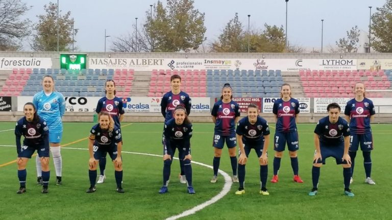 La SD Huesca Femenino continúa sin perder como local (4-1)