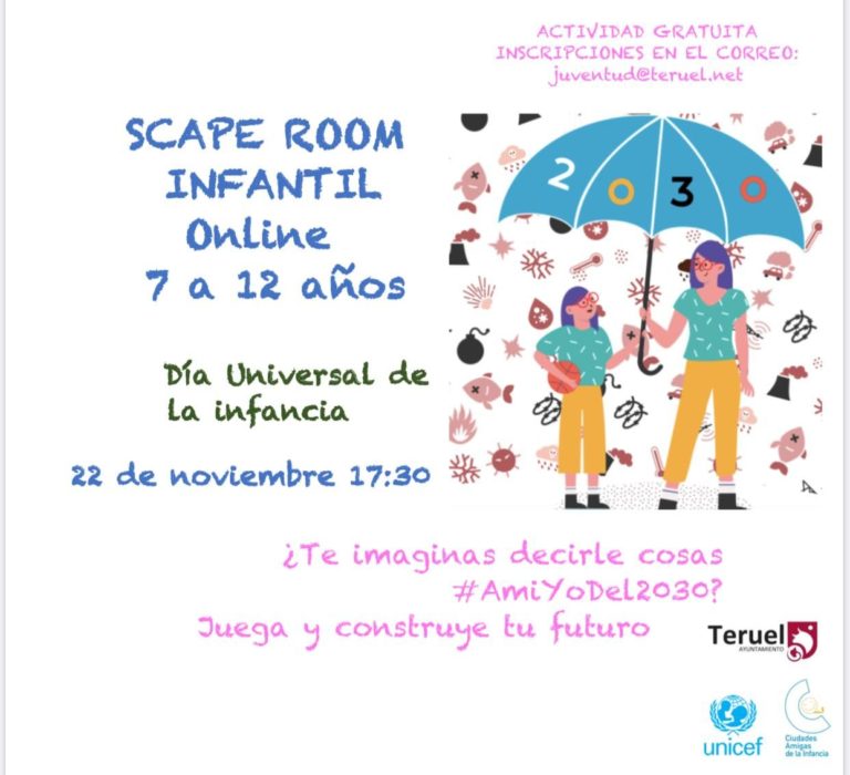 El Ayuntamiento de Teruel conmemora el Día Internacional de la Infancia
