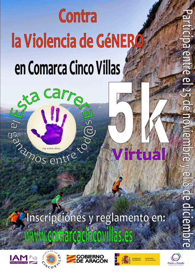 Únete a la 5K virtual contra la violencia de género