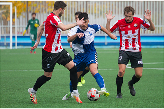 Tercer empate consecutivo del CD Ebro, esta vez ante la SD Logroñés (0-0)