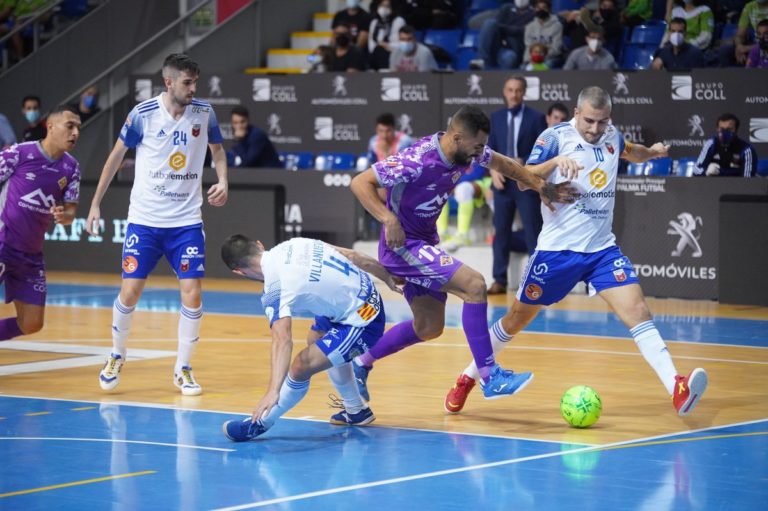 Tropiezo de Fútbol Emotion Zaragoza ante Palma Futsal (5-2)