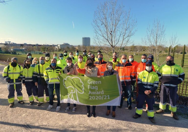 El Parque del Agua consigue la Bandera Verde que premia los mejores espacios naturales urbanos