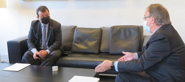 El Gobierno de Aragón y la FAMCP analizan el proyecto de presupuestos de 2021 para la Comunidad Autónoma